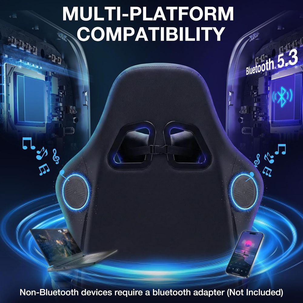 Chaise de jeu RGB avec haut-pa - Video Gaming & Esports Usd Acc avis et prix