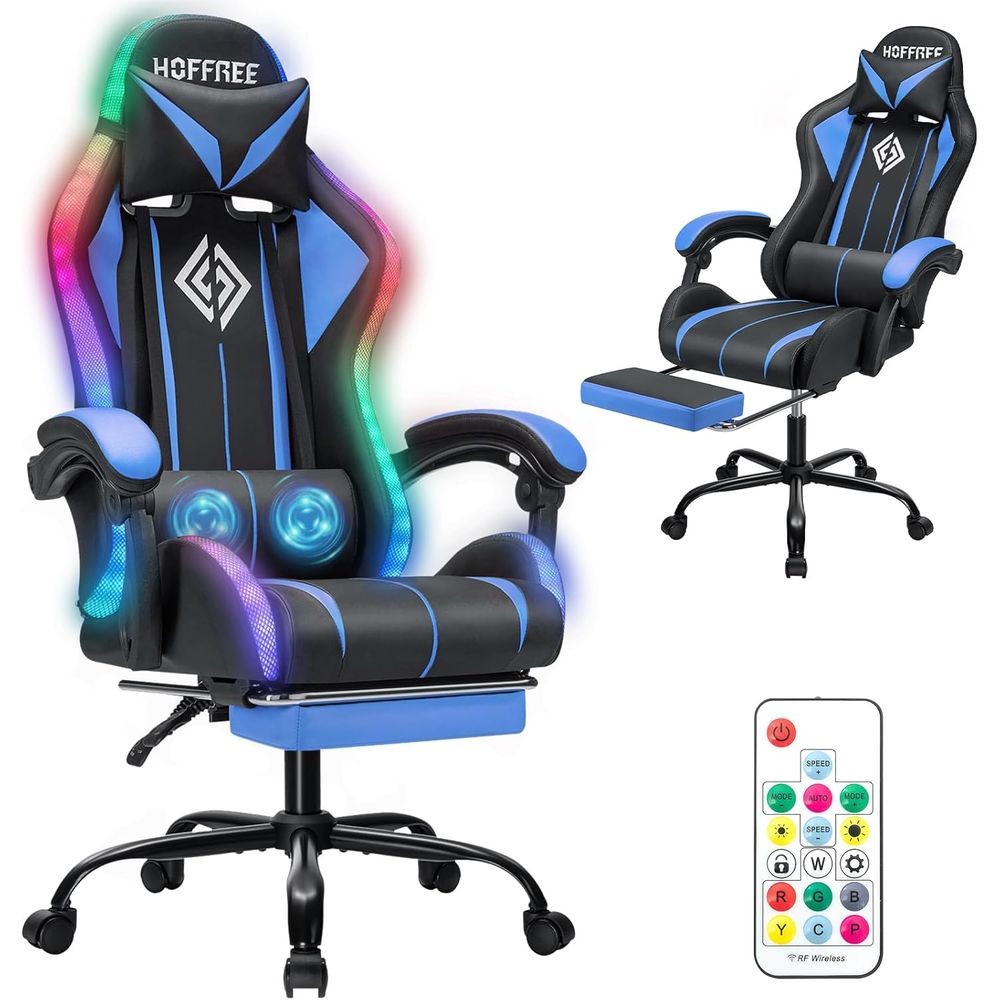 Chaise de jeu LED avec massage - Video Gaming & Esports Usd Acc avis et prix